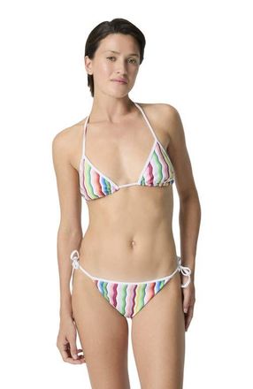 Missoni Triangle Bikini In Terry Cloth With Zigzag Print in Multicoloured at Nordstrom, Size 38 It