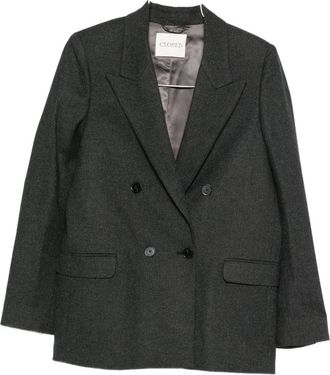 Closed Wool Blend Double-Breasted Jacket-Donna