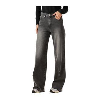 Catwalk Junkie Loose Fit Jeans - Dames - Jeans - Zwart - Maat: W30 Denim