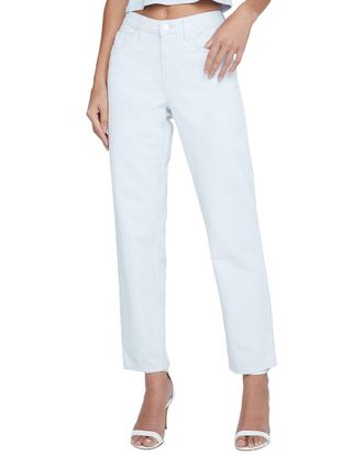 L'agence LAgence Mateo Mid-Rise Slouchy Blue Frost Straight Jean