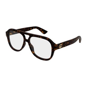 Gucci Pilotbril - Dames - Accessoires - Bruin - Maat: 55 MM