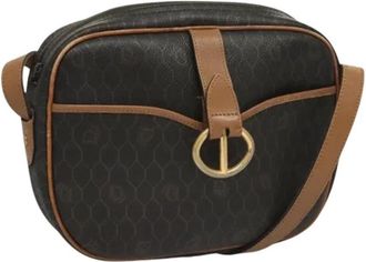 Dior Pre-owned Vintage Schoudertas - Dames - Vintage Schoudertas - Zwart - ONE Size - Leer - Vintage
