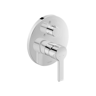 Duravit B.2 Mezclador Monomando De Ducha Empotrado, Roseta - Duravit