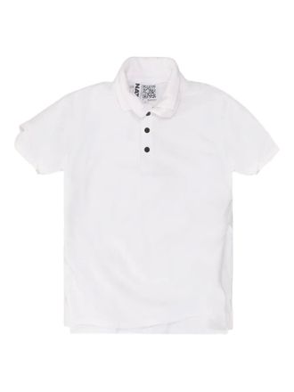 Natasha Zinko Polo con ricamo - Bianco