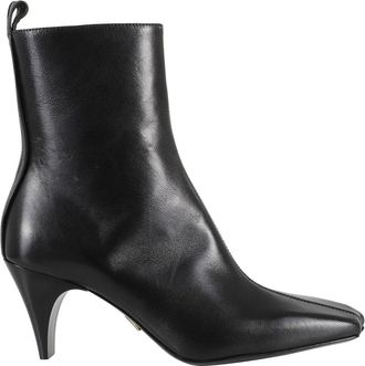 Giampaolo Viozzi Luxe Nappa Leren Schoenen - Dames - Laarzen met Hak - Zwart - 37 EU - Schoenen