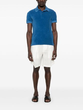 Tom Ford Cotton Piqu&eacute; Polo - Blue