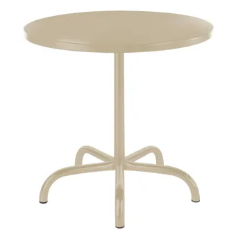 Schubiger M&ouml;bel Metalltisch S&auml;ntis Rund