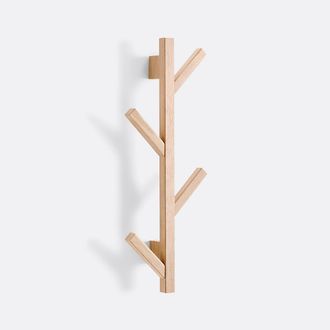 La Redoute Interieurs Eiken wandkapstok met 4 haken, Anela
