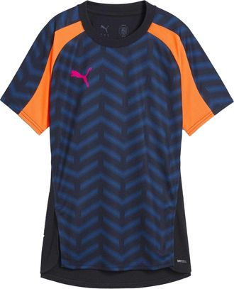 Puma Dames/Dames Training T-shirt (Marine/Oranje)