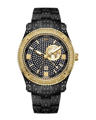 JBW Jbw Mens Jet Setter Gmt Diamond Watch