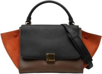 Celine Pre-owned Trapeze Bag - Dames - Vintage Handtas - Veelkleurig - ONE Size - Leer - Vintage