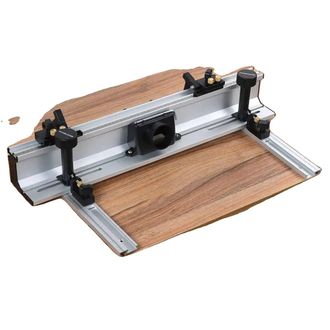 OEM Mesa De Fresado Fabricada En Madera Y Aleaci&oacute;n De Aluminio, Dimensiones 700 Mm, Tope Ajustable, Tres Interfaces De Extracci&oacute;n De Polvo, Profundidad De