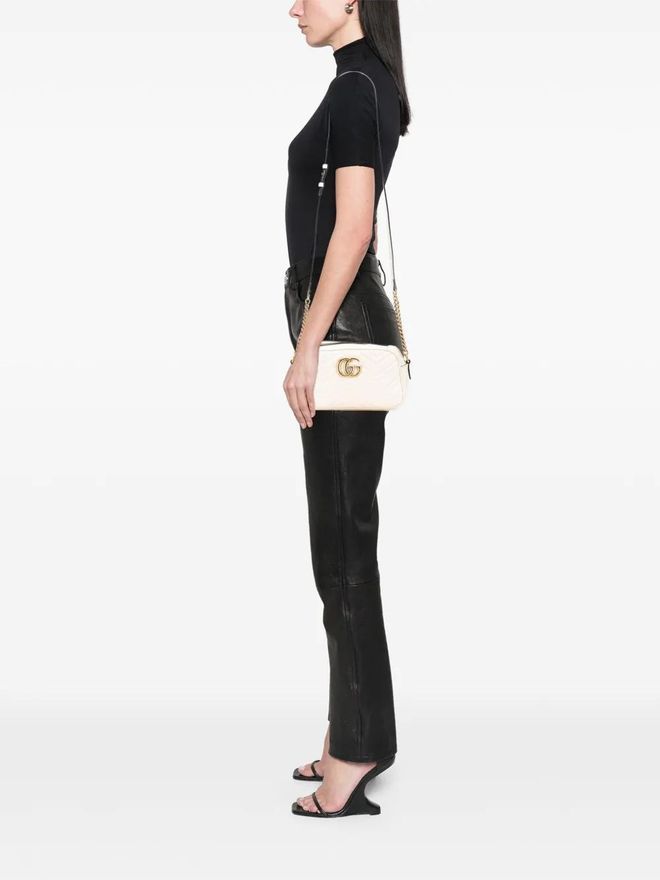 Gucci Borsa a tracolla GG Marmont Matelasse piccola in pelle 2016