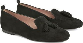 L.k. Bennett Jessie Tassel Flat in Black at Nordstrom, Size 10Us