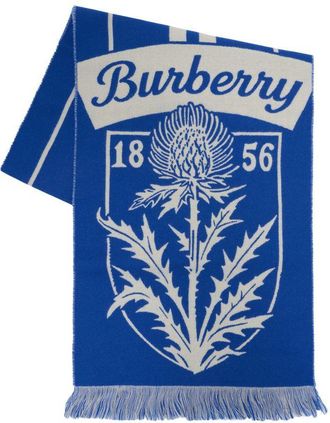 Burberry Mu Thistle Football Scarf