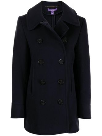 Polo Ralph Lauren double-breasted short coat - Blue