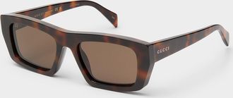 Gucci Rectangular sunglasses