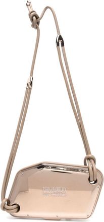 Published By stainless steel messenger bag - unisex - Polyamide/Leather/stainless steel - One Size - Pink