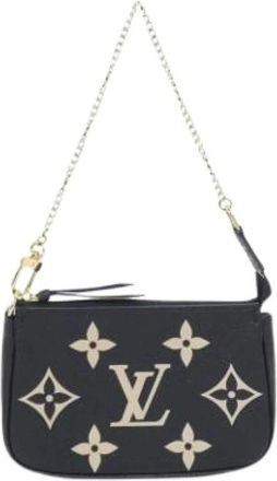Louis Vuitton Pre-owned Mini Bags, female, Black, Size: ONE SIZE Pre-owned Pochette Pouch