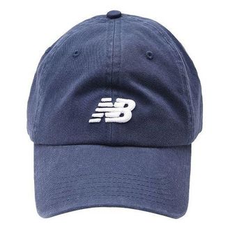 New Balance 6 Panel Classic Baseball Cap Navy LAH91014-NGO