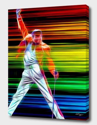 Curioos Freddie Mercury In Color
