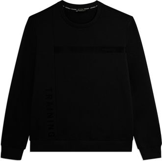 Freddy Felpa girocollo con stampa TRAINING tono su tono