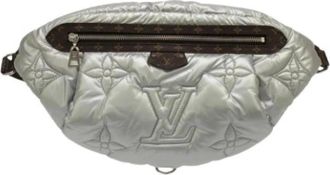 Louis Vuitton Pre-owned Maxi Bumbag - unisex - Vintage Heuptassen - Grijs - ONE Size - Nylon - Vintage