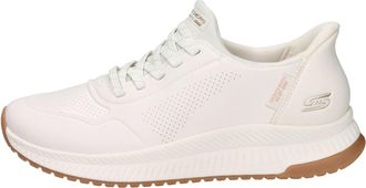 Skechers Womens Bobs Squad 4 Shoes, White, 4 UK