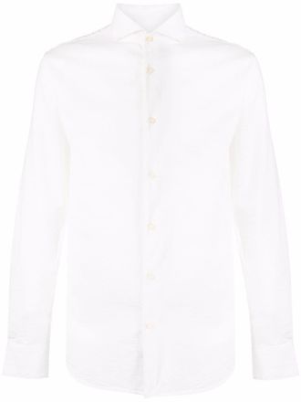 Deperlu Camicia con colletto a punta - Bianco