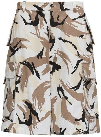 Kenzo Multicolor Camo Shorts