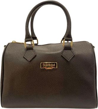 Baldinini Brown Cowhide Shoulder Womens Bag