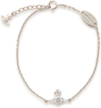 Vivienne Westwood Ofelia orb Sterling Silver Bracelet - One Size
