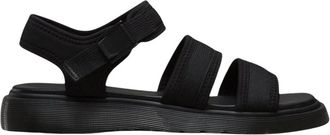 Dr. Martens Effra Webbing Neopreen Sandalen - Heren - Sandalen - Zwart - 43 EU - Schoenen