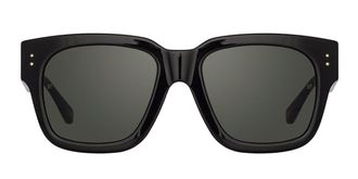 Linda Farrow AMBER LFLC1001 C1 Womens Sunglasses Black Size 56