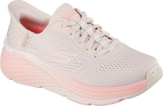 Skechers Max Cushioning Elite 2.0 Running Trainers Womens NTR Tex/Pk Tr 6 UK