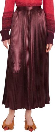 Ulla Johnson Rami Skirt In Mahogany