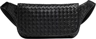 Bottega Veneta Black Veneto Small Crossbody Bag
