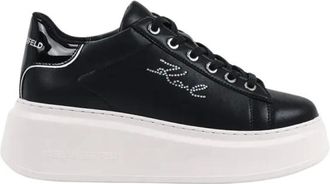Karl Lagerfeld Dames, Schoenen, Zwart, Maat: 41 EU Leer