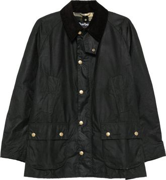Barbour Jacket In Green Waxed Cotton