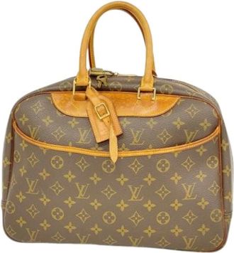 Louis Vuitton Pre-owned Handbags, female, Brown, Size: ONE SIZE Pre-owned Deauville Handbag