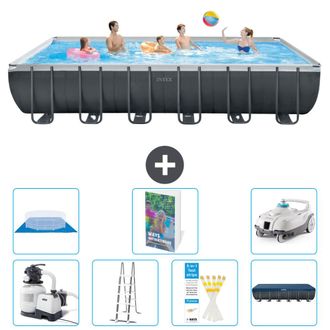 Intex Piscina Ultra Xtr Rectangular - 732x366x132 Cm - 8-piezas S616