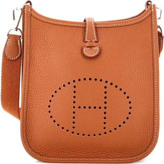 Herm&egrave;s Borsa a tracolla Evelyne Bag Gen III Clemence TPM - Marrone