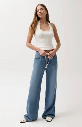Pistola Denim Jadyn With Drawcord Palazzo Jeans In Expanse