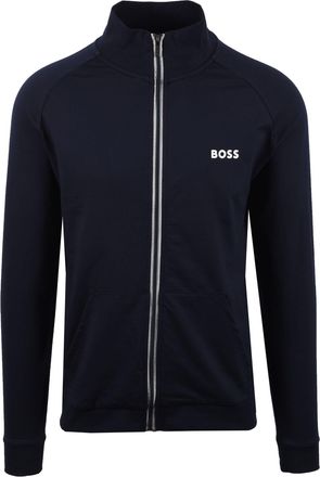 HUGO BOSS Mens AUTHENTIC JACKET DARK BLUE - Navy Cotton - Size X-Large