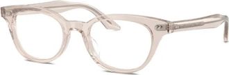 Oliver Peoples Madelon Brillen - unisex - Brillen - Beige - 49 MM - Linnen - Accessoires