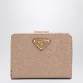Prada Powder Saffiano leather small continental wallet