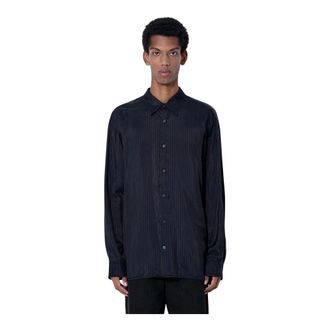 Dries Van Noten Croom Camisa Rayas - Shirts - Hombre - Marr&oacute;n - XL