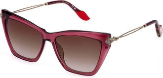 Yalea SYA251 FRIDA 06NL Womens Sunglasses Red Size 56