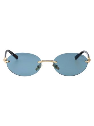 Tiffany & Co. Ovale Sonnenbrille 0 TF3104 D 602180