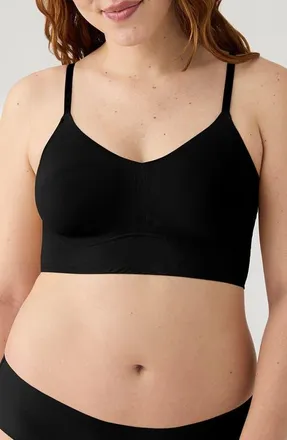 True & Co. True Body Lift Full Cup Triangle Bra in Black at Nordstrom, Size X-Small